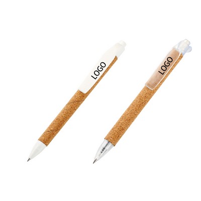 Cork-Grip Ballpoint Pen