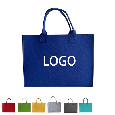 Customized Reusable Felt Tote Bags