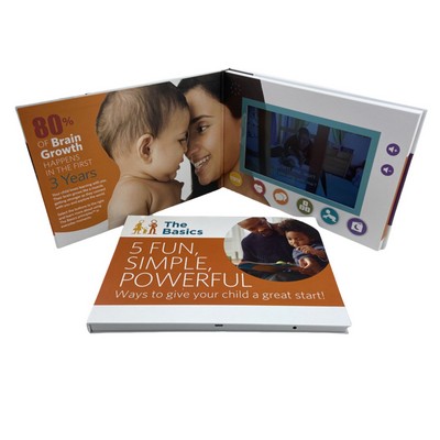LCD Video Bi-fold Brochure