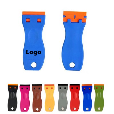 Plastic Scraper with 4 Pieces Blades