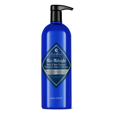 Jack Black 33 Oz. Blue Midnight Body & Hair Cleanser