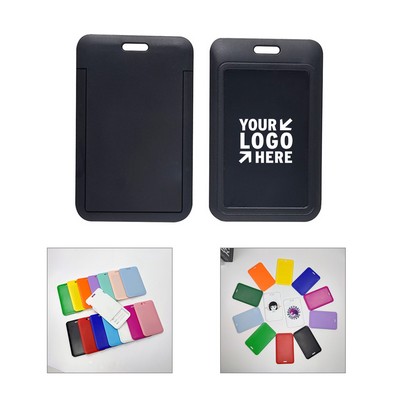 Sliding ID Card Holder