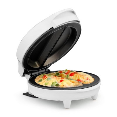 Holstein Housewares 2 Section Omelette Maker - White