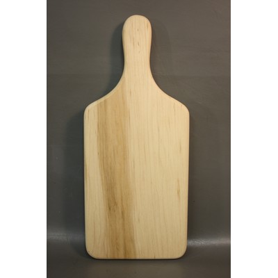 Maple with Walnut Cutting Board - Paddle shaped
