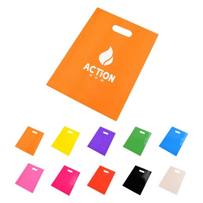 Die Cut Fold-Over Reinforced Plastic Bag(12"x15 1/2")