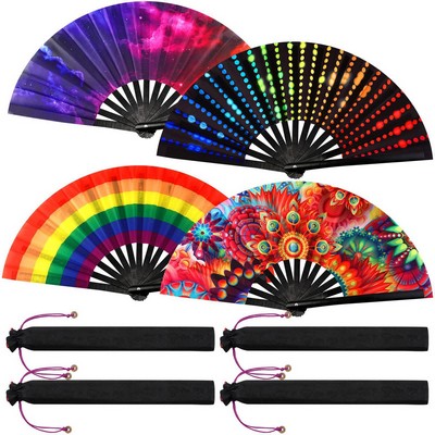 Custom Full Color 13" Handheld Fan