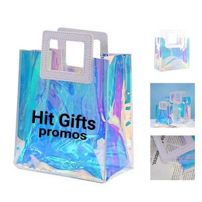 Iridescent PVC Tote Bag