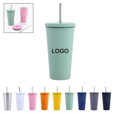 16 Oz Stainless Steel Sippy Cup