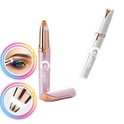 Electric Eyebrow Trimmer Sharpener for Women Rechargeable Hair Remove Razor