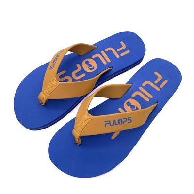 Custom Die-Cut Logo Flip Flops
