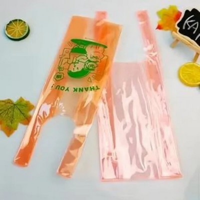 Factory Wholesale Supermarket Plastic Bag w/Handles