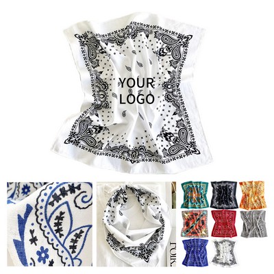Cooling Fabric Full Color Square Bandana