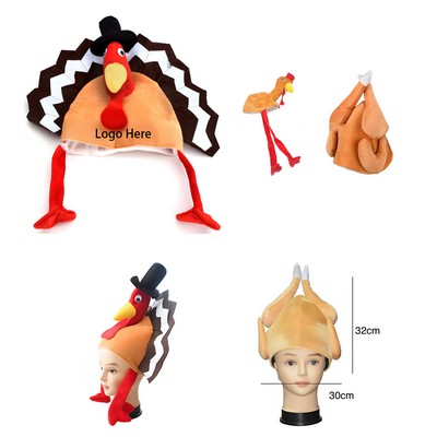 Moq20 Thanksgiving Turkey Hat
