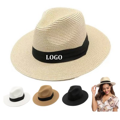 Women Wide Brim Straw Hat