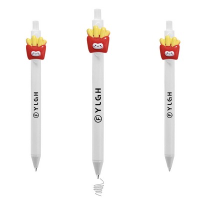 Smile French Fries Design Click Pen