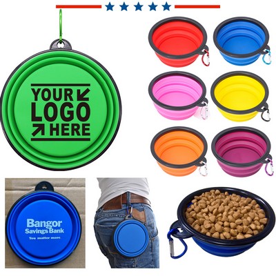 Outdoor Pet Collapsible Bowl Dish