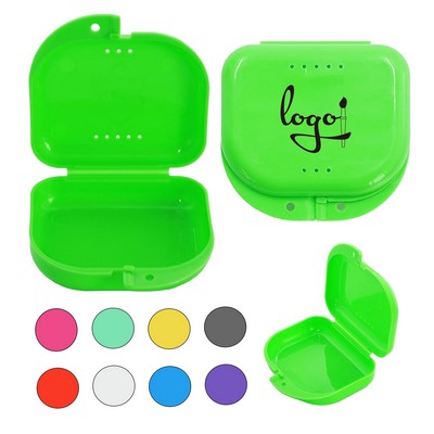 Dental Retainer Storage Case With Vent Holes