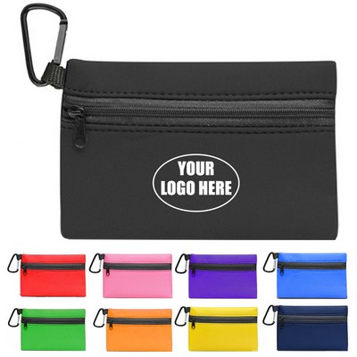 Neoprene Zippered Pencil Pouch