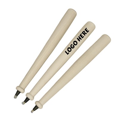 Wooden Baseball Bat Pen-140mm x 14mm