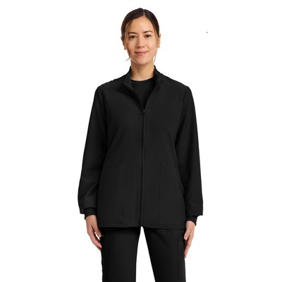 Cherokee - Workwear Originals Ultra - Women's 2-Pocket Zip Up Scrub Jacket