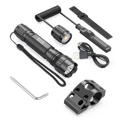 Waterproof Outdoor Aluminum Tactical LED Flashlight