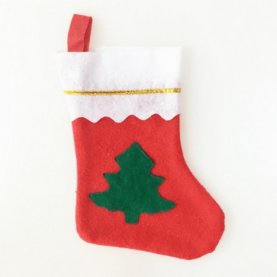 Gold rim Xmas Socks