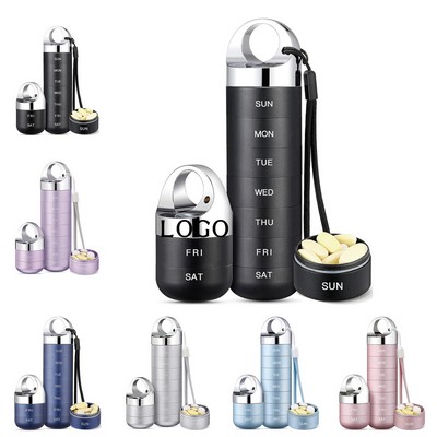 Weekly Aluminum Pill Organizer