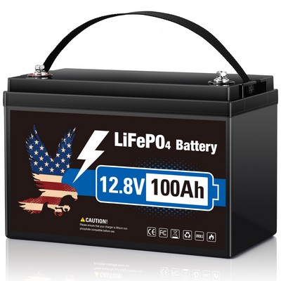 12.8V 100Ah LiFePO4 Lithium Battery