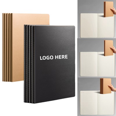 8.07x5.51" Promotional Kraftcover Notebook