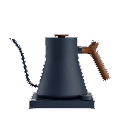 Stagg™ EKG Pro Stony Blue Electric Kettle w/Walnut Wood Accents