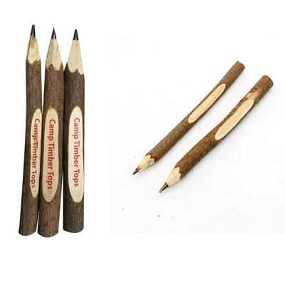 Oak-Colored Branch Rollerball Pen