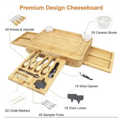 Three Drawer Cheese Board
