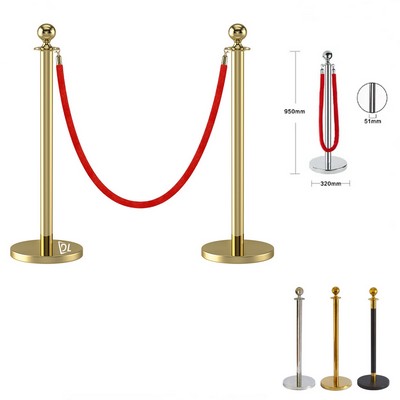 Stanchions Party Stands with Velvet Rope