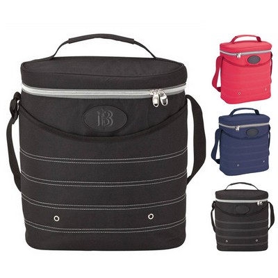 12L Oxford Insulated Cooler Crossbody Handbag