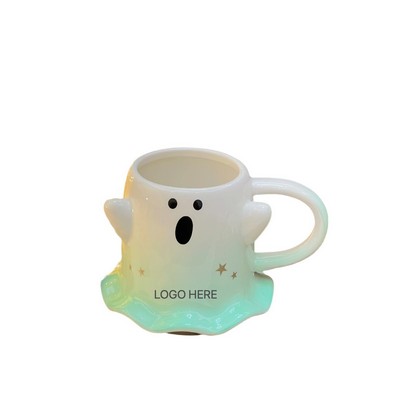 Halloween Ghost Ceramic Mug