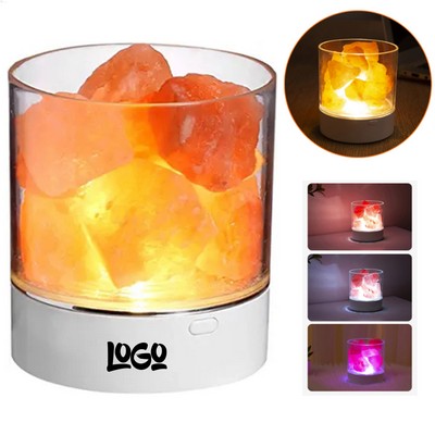 USB Himalayan Salt Crystal Lamp Night Light
