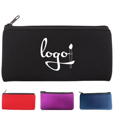 Neoprene Zipper Pen Case