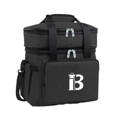 18L Oxford Insulated Lunch Cooler Bag