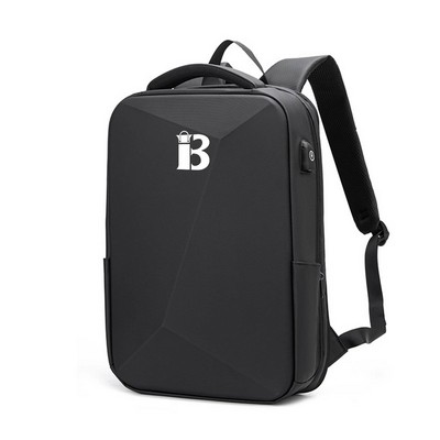 Large Capacity Oxford Backpack w/ USB Charging Port
