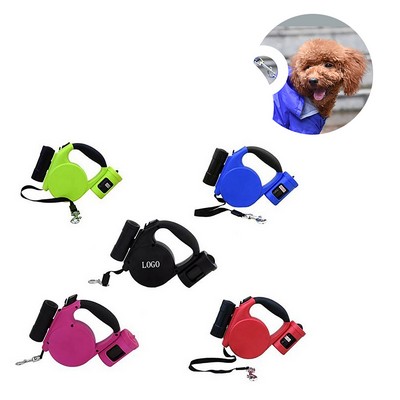 Led Multi-function Automatic Retractable Retractor Leash