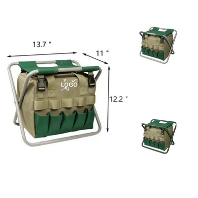 Garden Stool with Removable Storage Bag