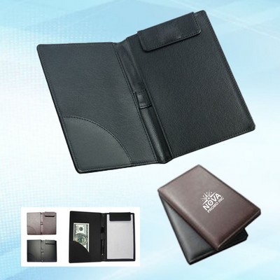 Exquisite Leather Menu Holder for Restaurants