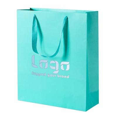 Euro Tote Bag w/Ribbon Handles