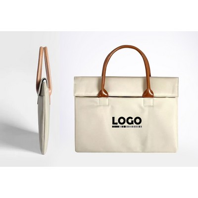 Durable Laptop Bag with Spacious Compartments for Work and Study