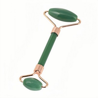 Dual Head Jade Roller Facial Massage Tool for Skin Relaxation and Care