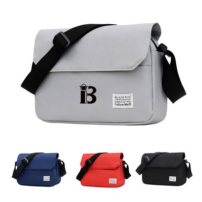 Large Capacity Nylon Messenger Crossbody Bag