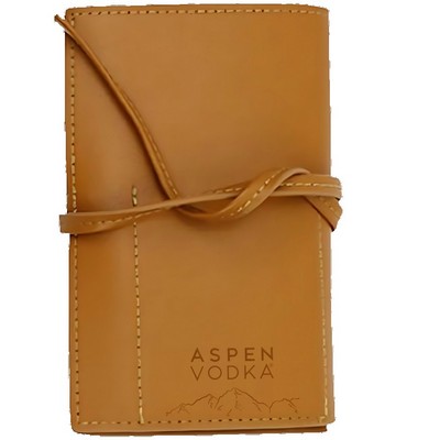 Leather Roll Up Tech Organizer