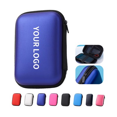 EVA Zipper Tech Case For Cables And Earbuds