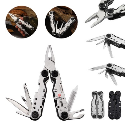 Multi Functional Black Pliers Tool Kit With Bits Set