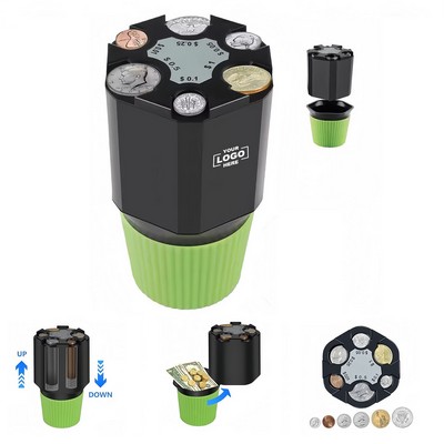 Universal Car Coin Holder Organizer